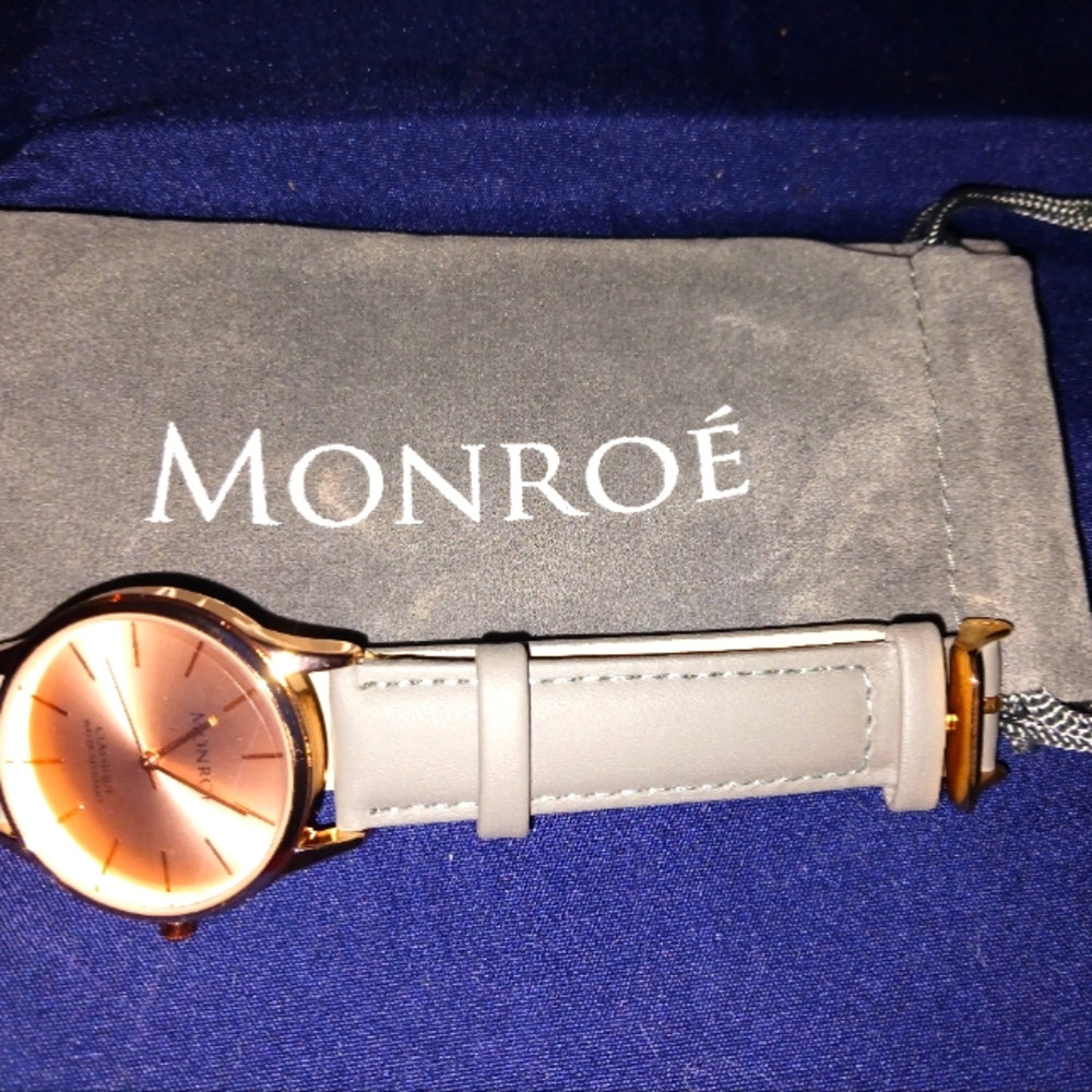 Monroe classique watch in Sunburst Solerose